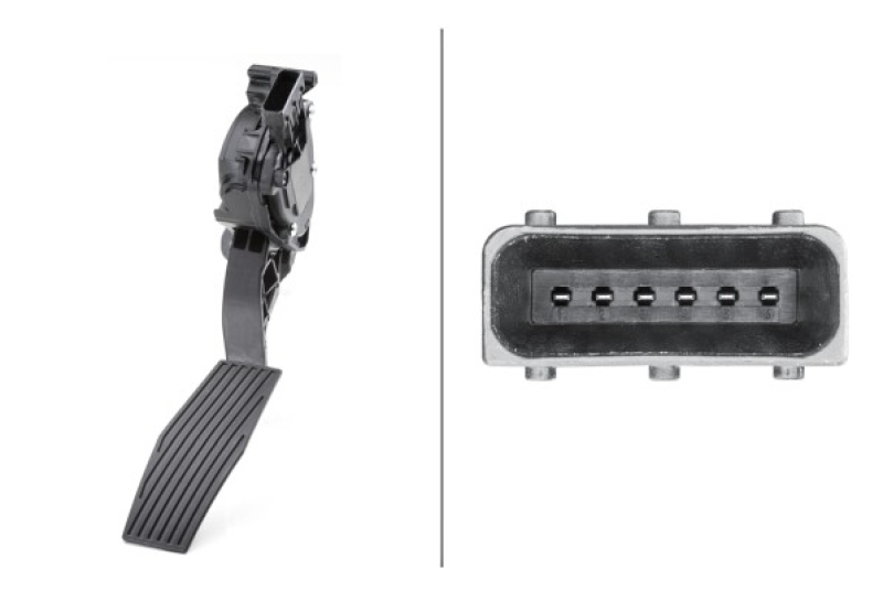 HELLA Sensor, accelerator pedal position