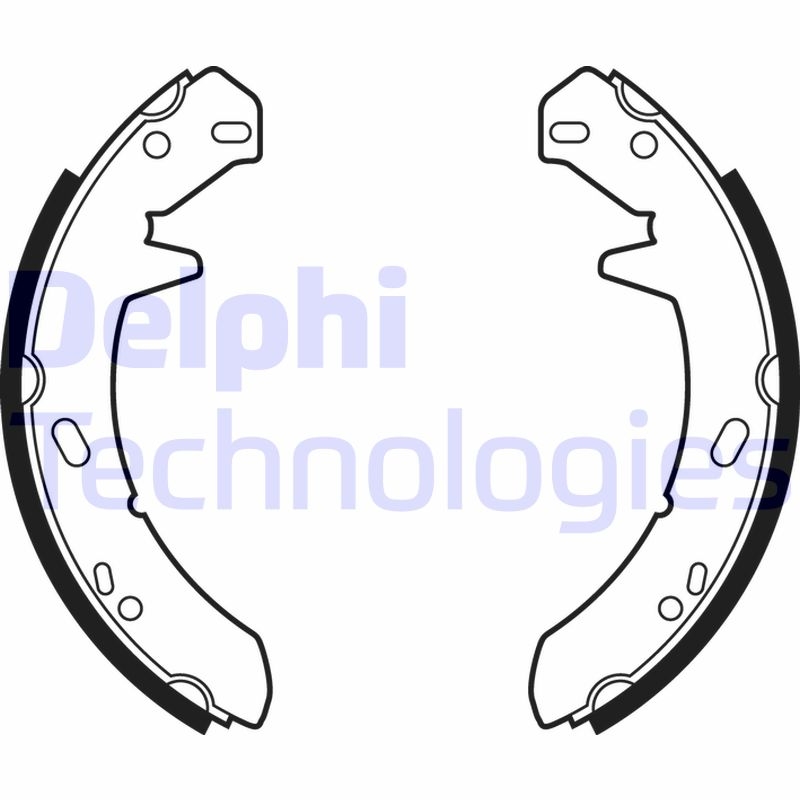 DELPHI Bremsbackensatz LS1867