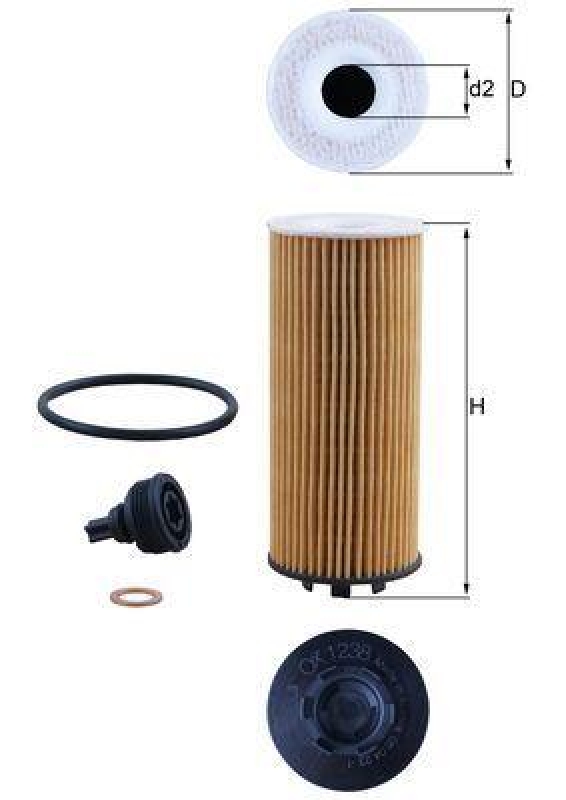 MAHLE Ölfilter