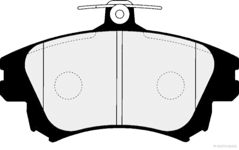 HERTH+BUSS JAKOPARTS Bremsbelagsatz, Scheibenbremse