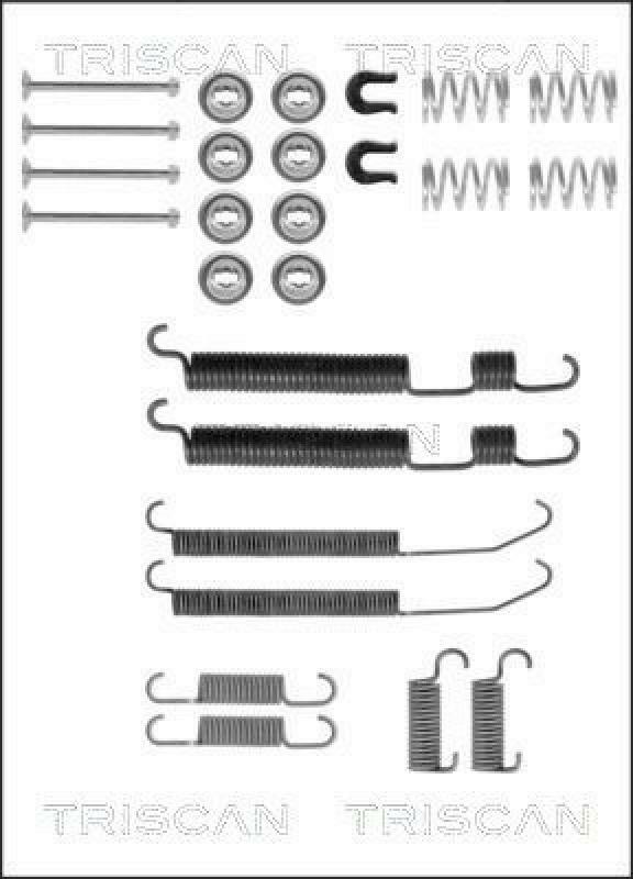 TRISCAN Accessory Kit, brake shoes