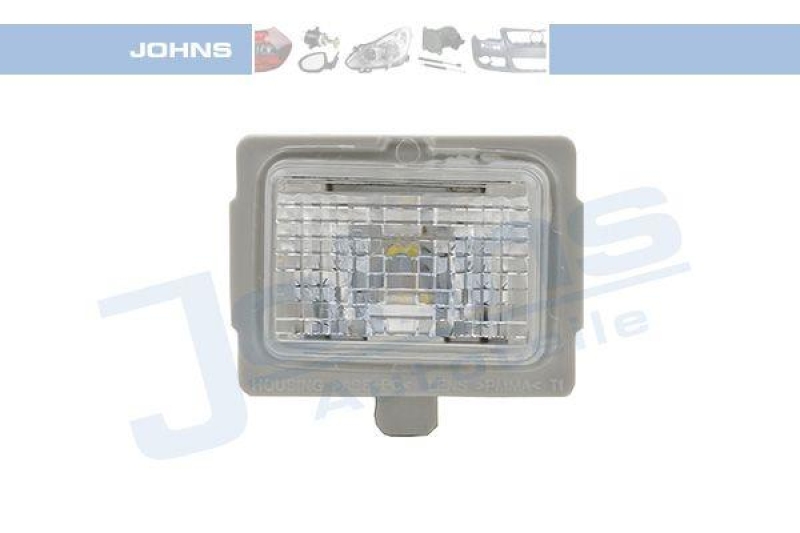 JOHNS Licence Plate Light