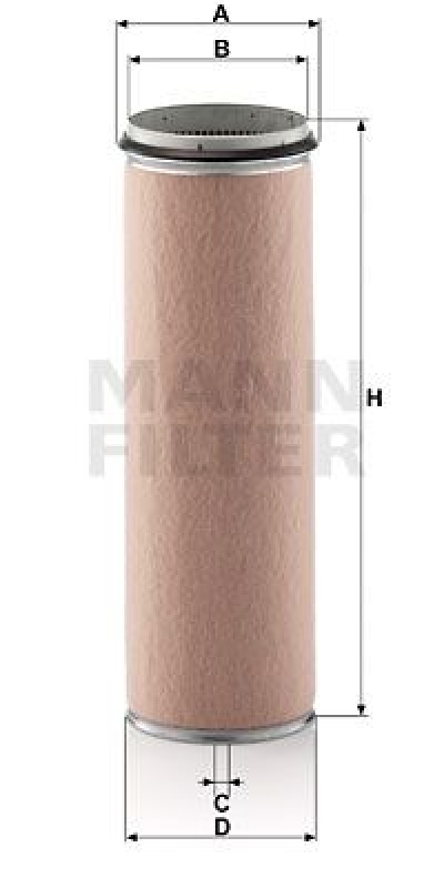 MANN-FILTER Secondary Air Filter