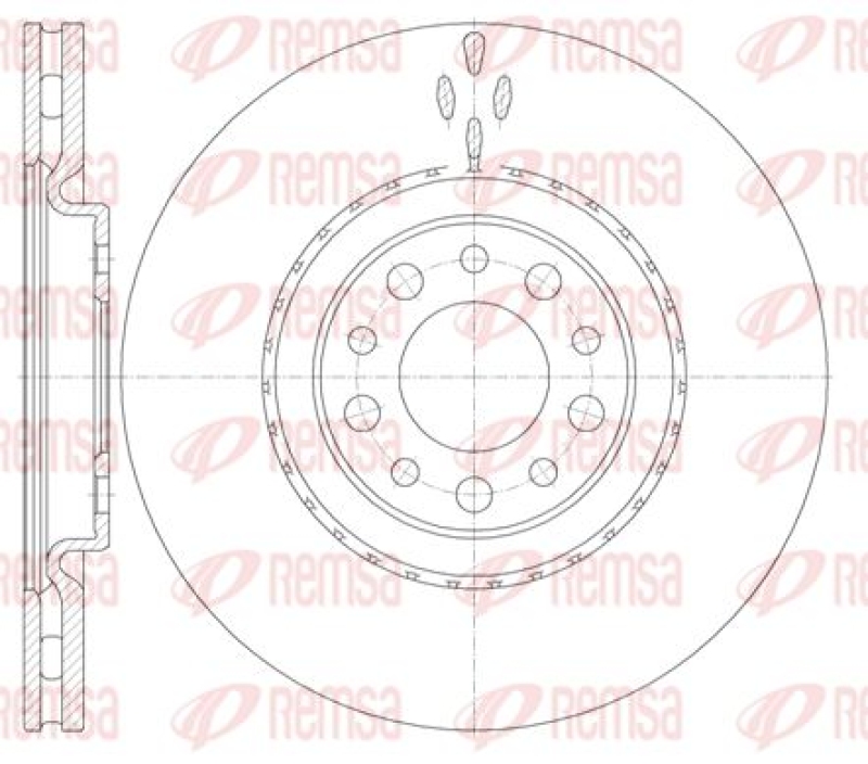 2x KAWE Brake Disc