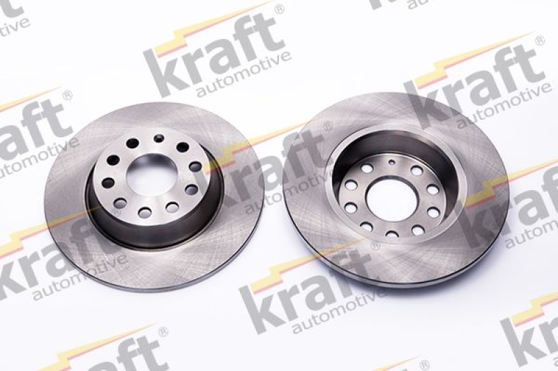 2x KRAFT AUTOMOTIVE Brake Disc