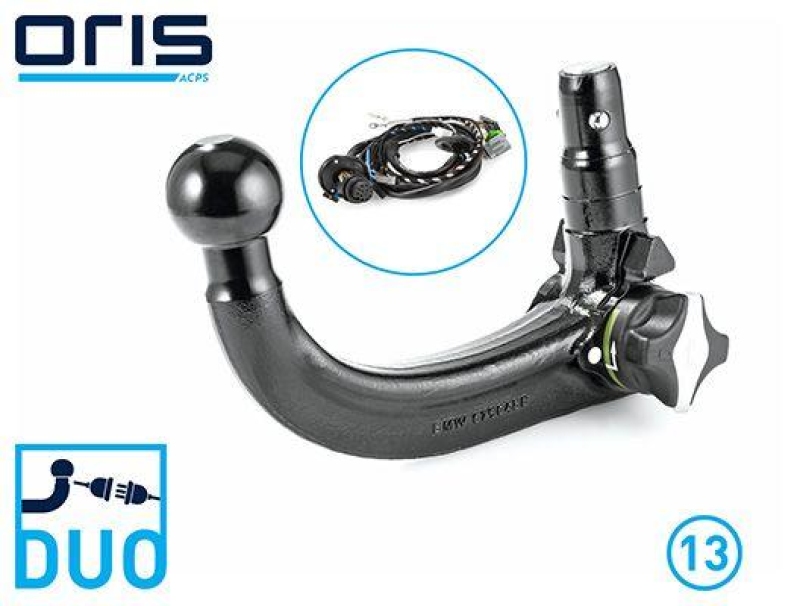 ACPS-ORIS Anh&auml;ngerkupplung Anh&auml;ngevorrichtung ORIS DUO AK41 300-894