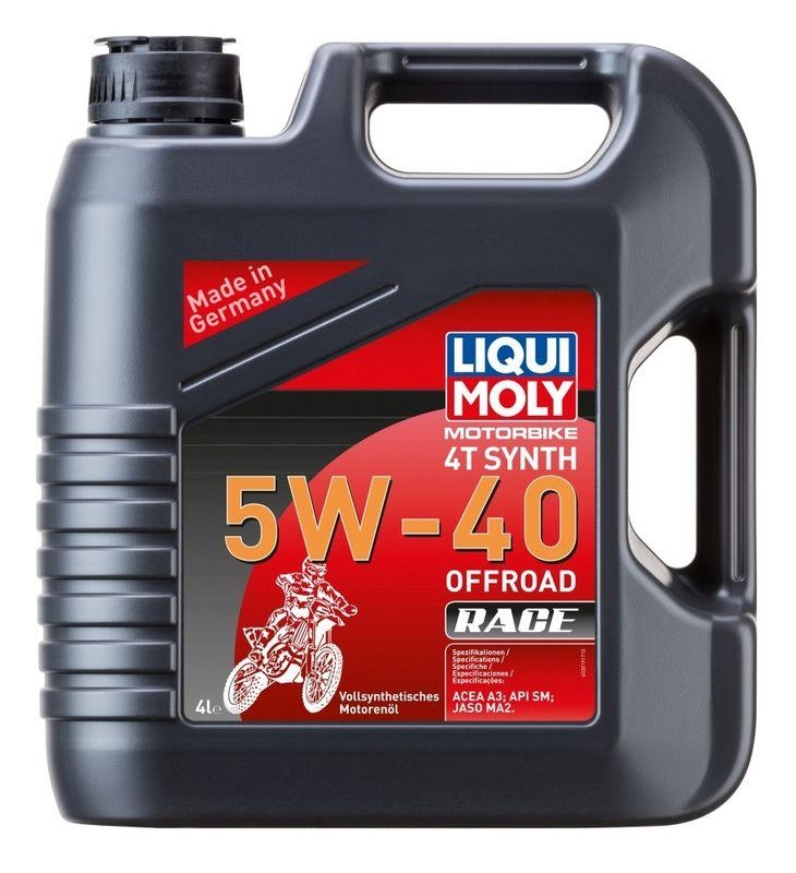 LIQUI MOLY Motoröl Motorbike 4T Synth 5W-40 Offroad Race