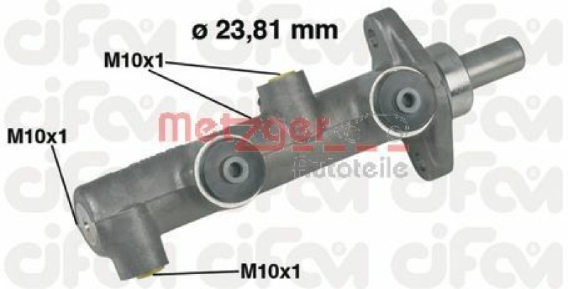 METZGER Hauptbremszylinder CIFAM 202-159
