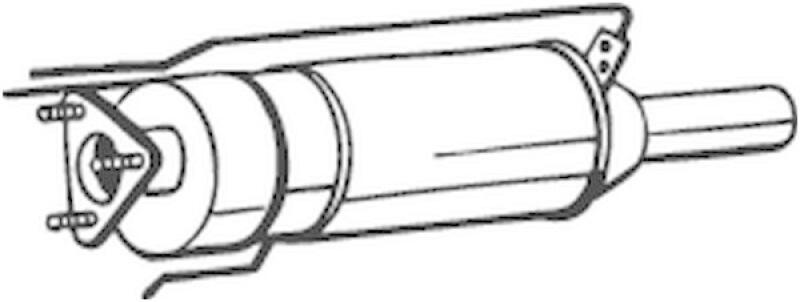 BOSAL Ruß-/Partikelfilter, Abgasanlage