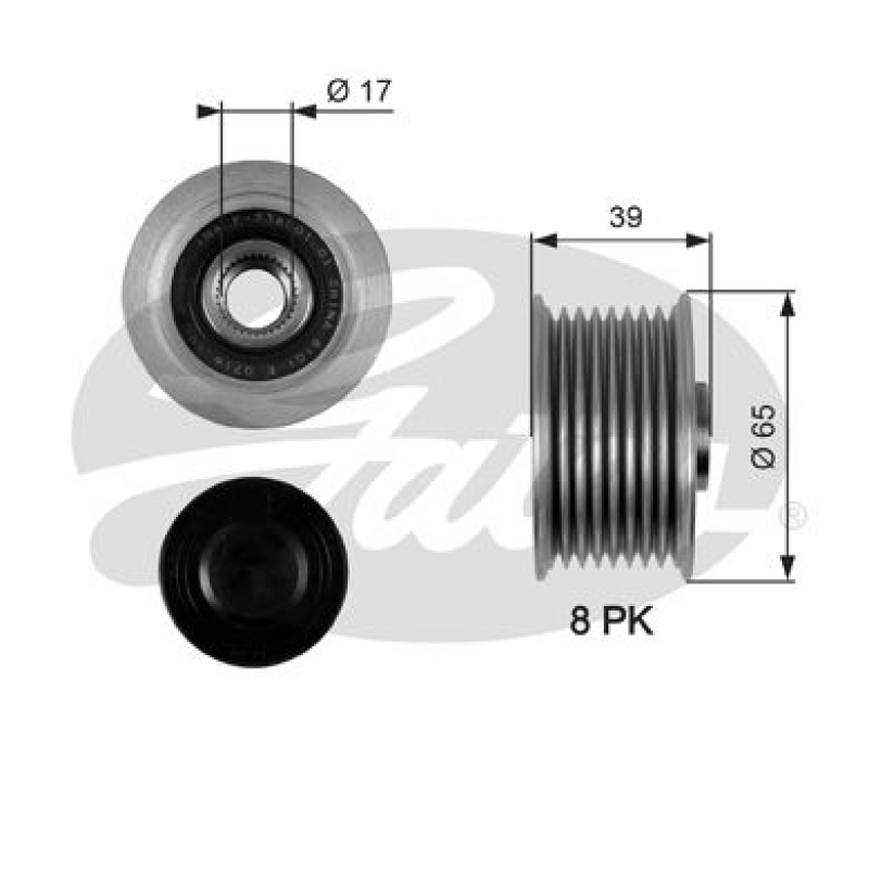 GATES Generatorfreilauf DriveAlign®