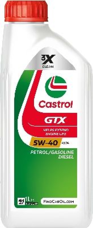 CASTROL Motoröl Castrol GTX 5W-40 A3/B4