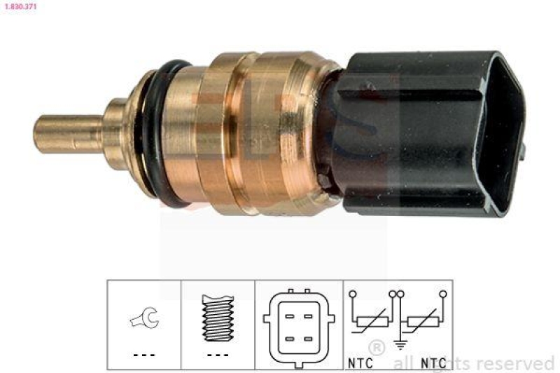 EPS Sensor, Kühlmitteltemperatur Made in Italy - OE Equivalent