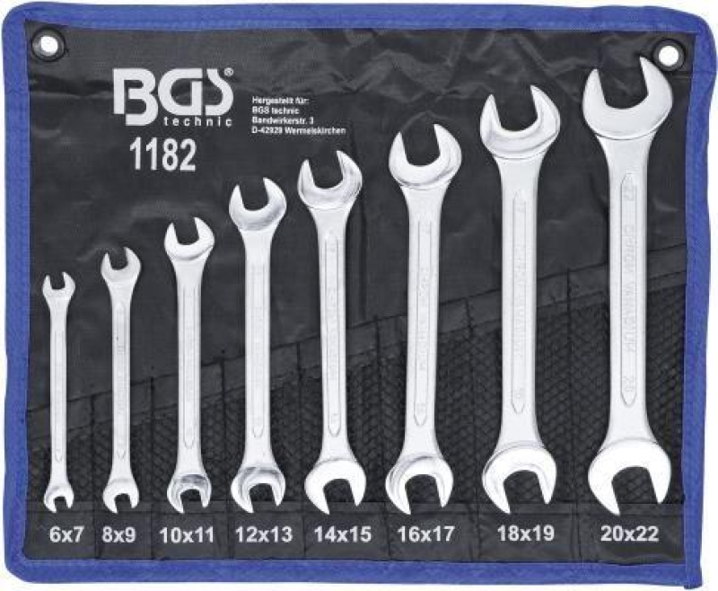 BGS Open-end Spanner Set