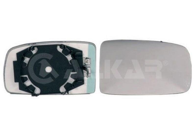 SPIEGELGLAS + HALTER rechts passend f&uuml;r FIAT PANDA (169_) 9/2003-12/2009