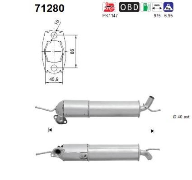 AS Katalysator 71280