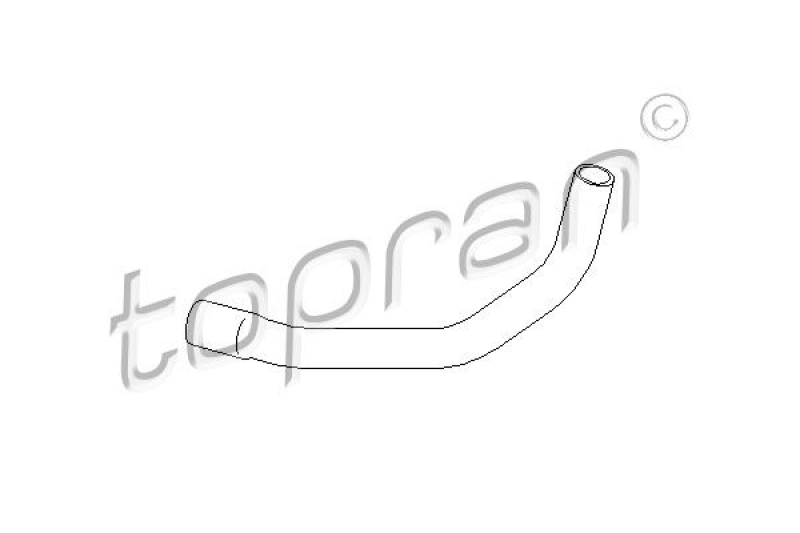 TOPRAN Radiator Hose