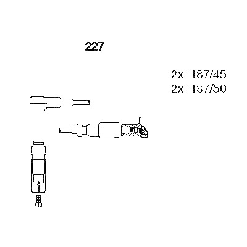 BREMI Ignition Cable Kit