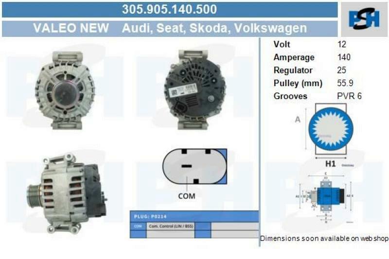 BV PSH Alternator