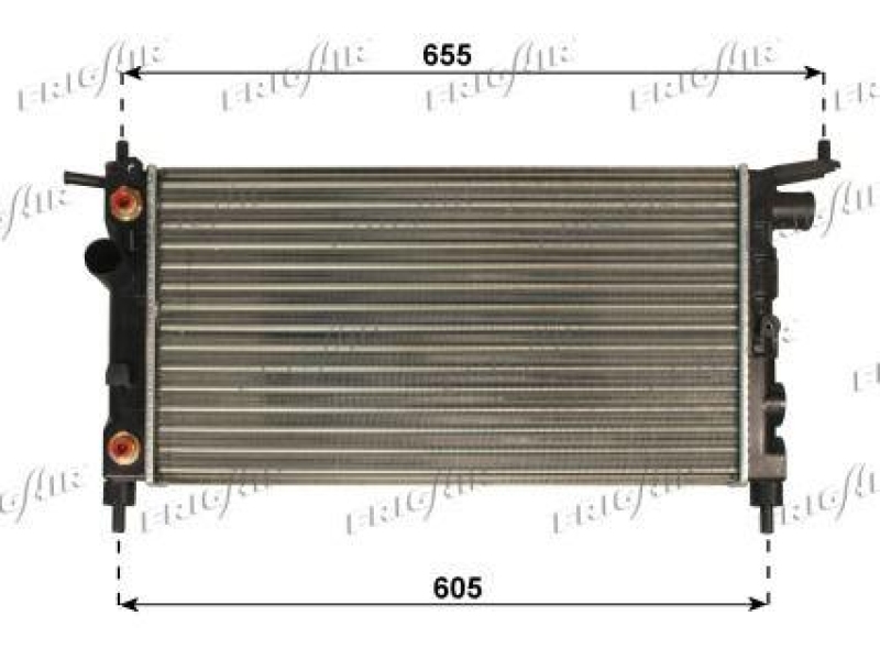 FRIGAIR Radiator, engine cooling