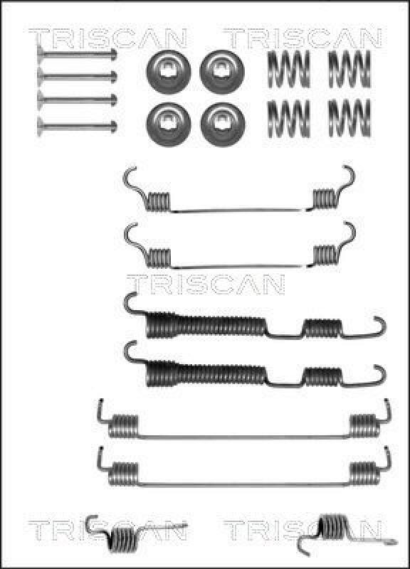 TRISCAN Accessory Kit, brake shoes