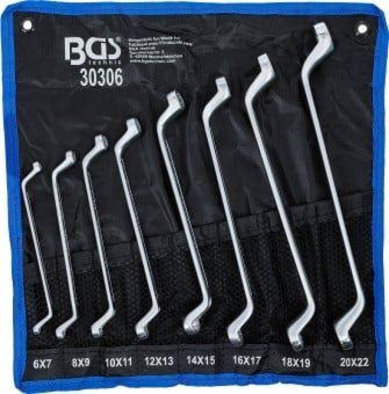 BGS Double Ring Spanner Set