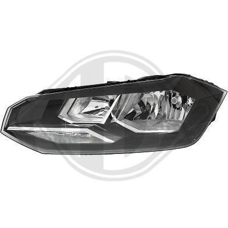1x Diederichs Hauptscheinwerfer H7 Links passend für VW Polo 6 AW1 1.0 1.6 TDI 2209981