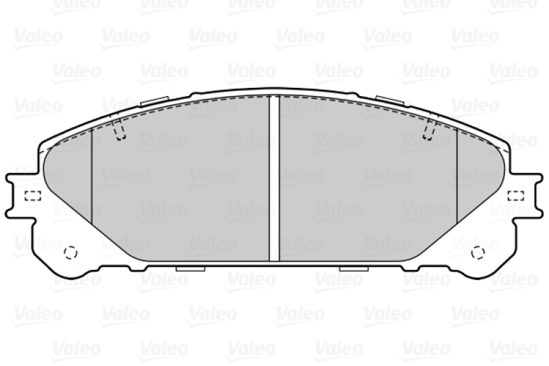 VALEO Brake Pad Set, disc brake FIRST