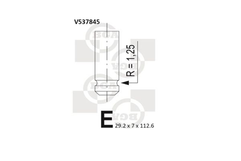 BGA Auslassventil V537845