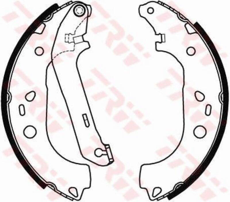 TRW Bremsbackensatz GS8471