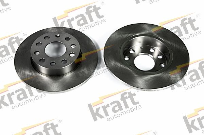 2x KRAFT AUTOMOTIVE Bremsscheibe