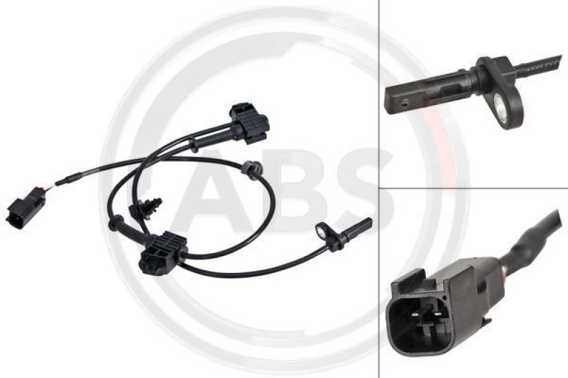 Sensor, wheel speed