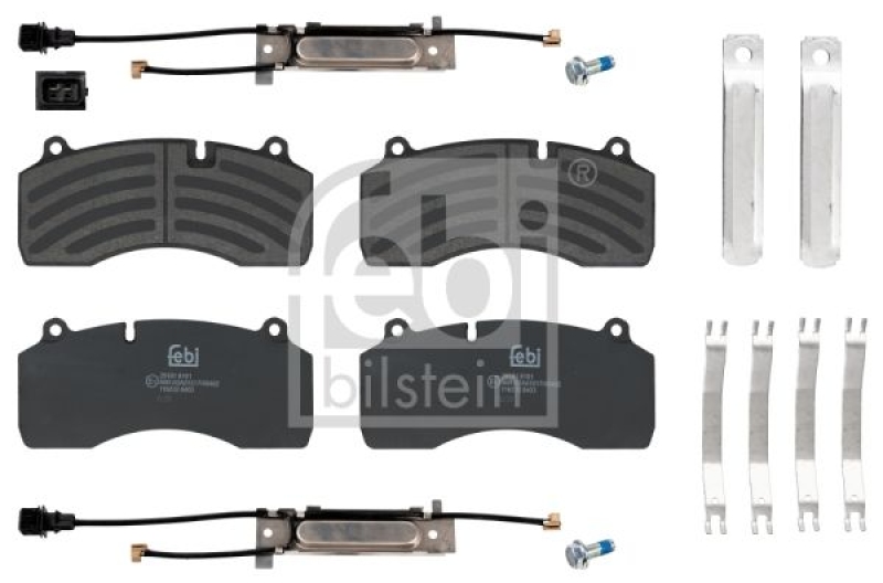 FEBI BILSTEIN Brake Pad Set, disc brake