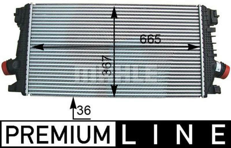 MAHLE Ladeluftkühler PREMIUM LINE