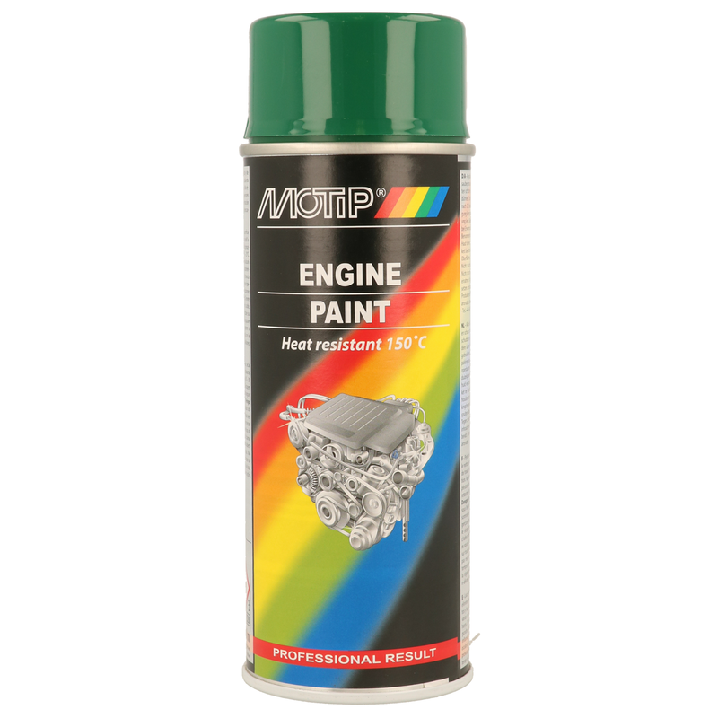 MOTIP Motor-/Schalldämpferlack Maschinenfarbe grün 400 ml