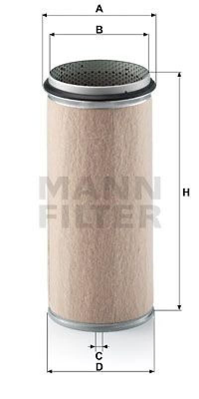 MANN-FILTER Sekundärluftfilter