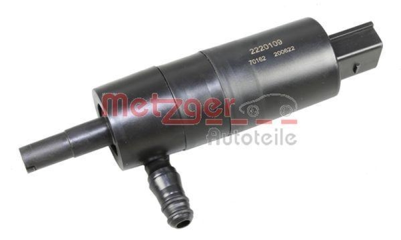 METZGER Washer Fluid Pump, headlight cleaning