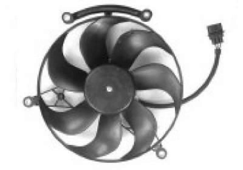 VAN WEZEL Fan, radiator