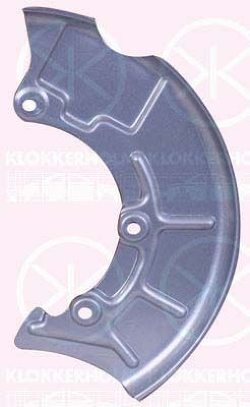 KLOKKERHOLM Splash Panel, brake disc