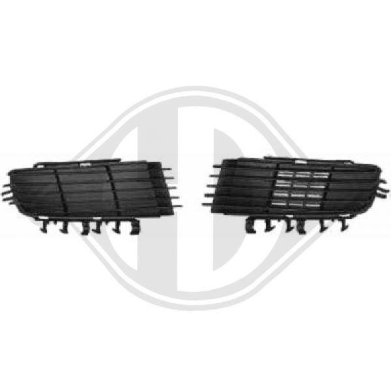 DIEDERICHS Ventilation Grille, bumper