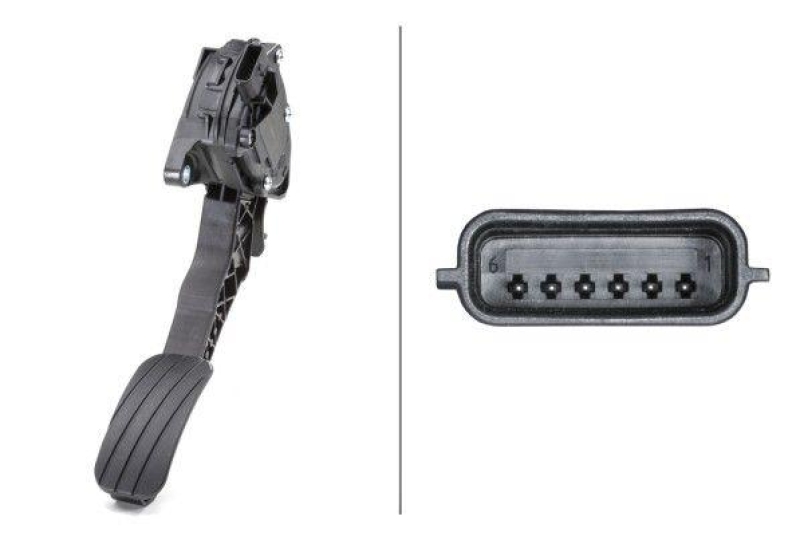 HELLA Sensor, Fahrpedalstellung 6PV 009 978-781