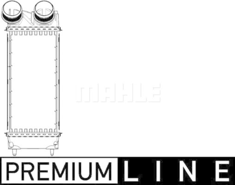 MAHLE Ladeluftkühler BEHR *** PREMIUM LINE ***