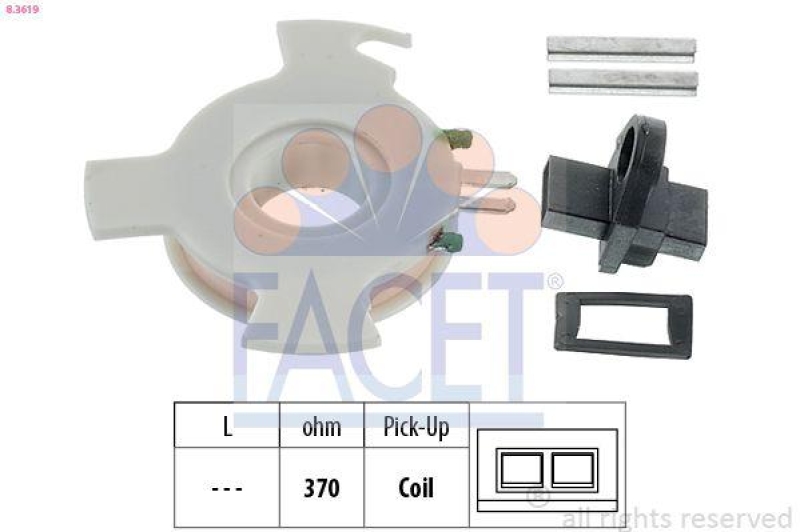 FACET Sensor, Zündimpuls Made in Italy - OE Equivalent