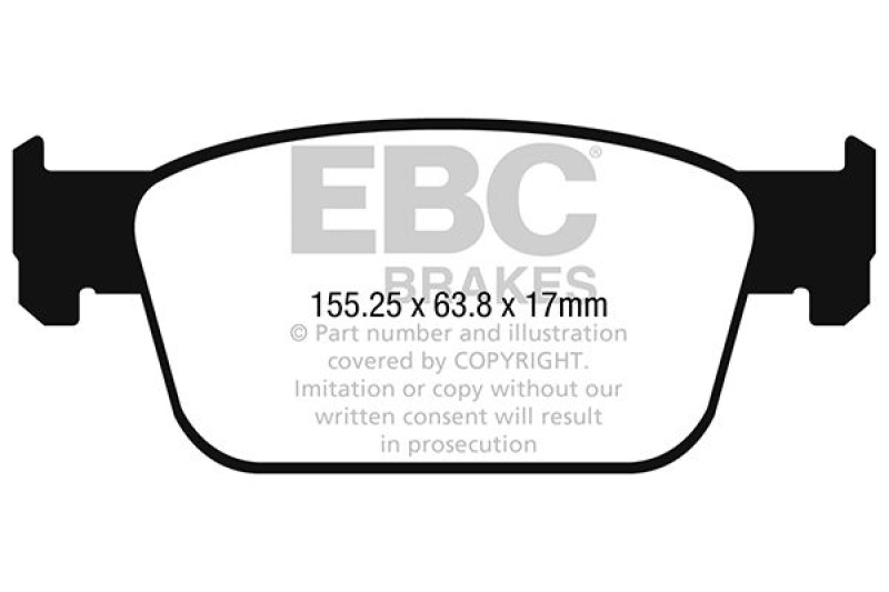 EBC Brakes Brake Pad Set, disc brake