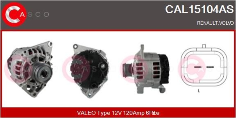 CASCO Generator Brand New HQ