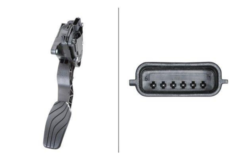 HELLA Sensor, Fahrpedalstellung 6PV 009 978-791