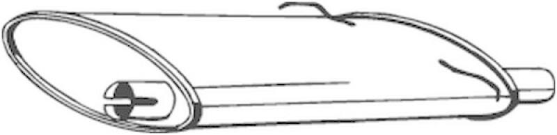 BOSAL Endschalld&auml;mpfer 235-009