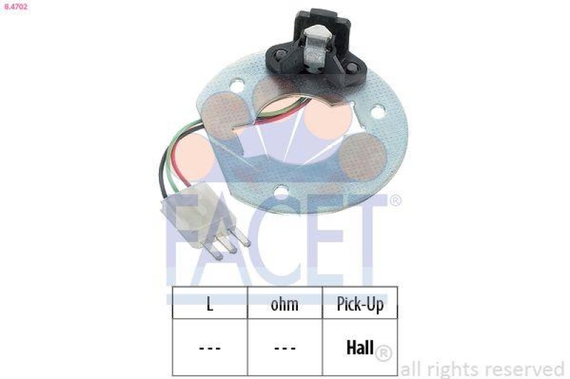 FACET Sensor, ignition pulse Made in Italy - OE Equivalent