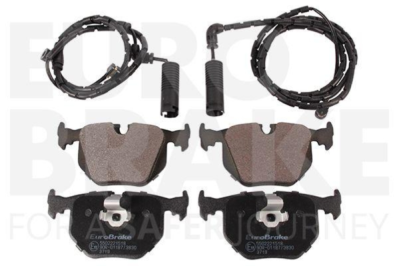 EUROBRAKE Bremsbelagsatz, Scheibenbremse 5502221518