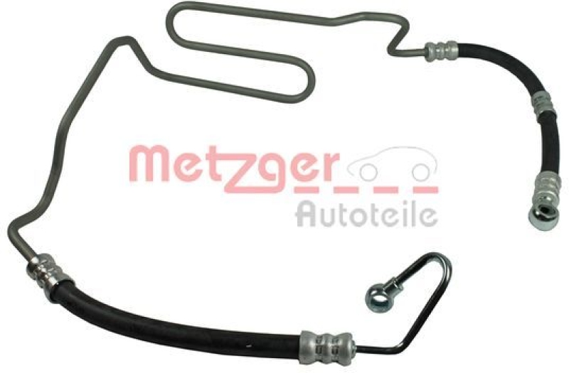 METZGER Hydraulic Hose, steering system OE-part