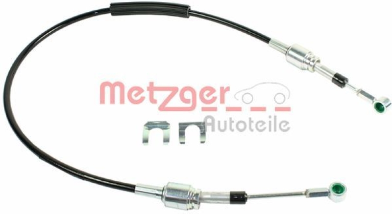 METZGER Cable Pull, manual transmission